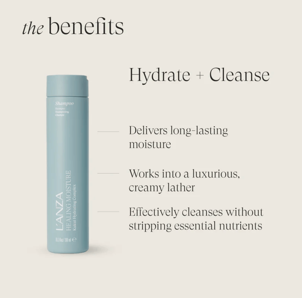 Healing Moisture Hydrating Shampoo (10.1 fl oz)